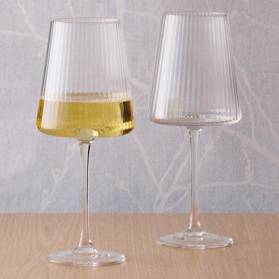 Modern Champagne Glass - Crystal Glass - Safe for Dishwasher from Apollo Box