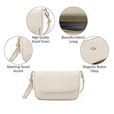 Buy Whiting and Davis Off-white Shoulder Bag Online in India - Etsy