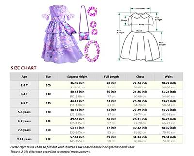 Kaisebile Princess Costume Dress for Girls Birthday Halloween