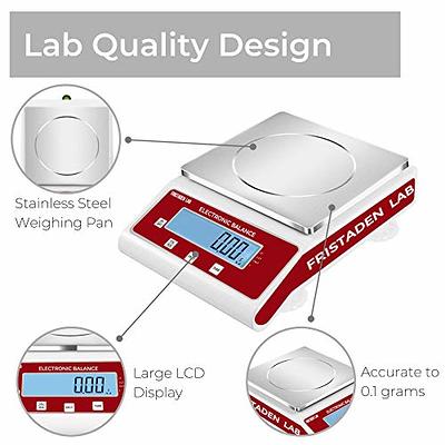 Fristaden Lab Digital Scale, 15kg x 0.1g High Precision, Gram Weight Scale,  Analytical Balance for Industrial & Scientific Use - Yahoo Shopping