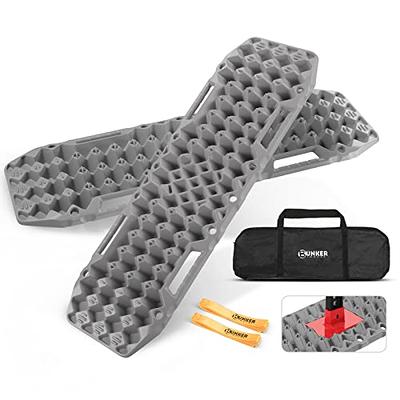 2pcs Car Wheel Anti Skid Pad Plate Plastic Auto Traction Mat Tire Grip Aid