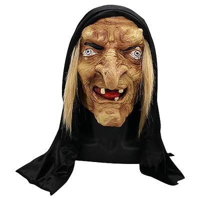 PVC Costume Masks Scary White Full Face Masquerade Masks Hip-hop Dancer  Masks