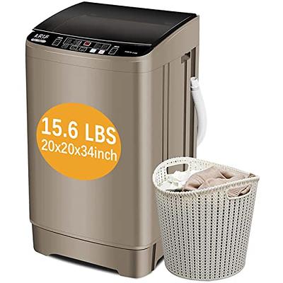 COSTWAY Portable Washing Machine, 2-in-1 Laundry Washer and Spin Combo with  10 Programs, 8.8lbs Capacity, Drain Pump and LED Display, Full Automatic  Washer for Apartment, RVs, Dorm, White - Yahoo Shopping