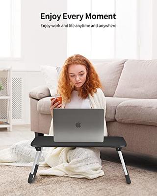 Ruxury Folding Lap Desk Laptop Stand, Breakfast Serving Tray