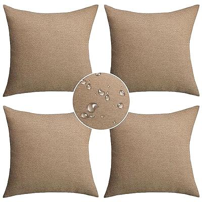 G128 18 x 18 in Fall Pumpkin Thankful Waterproof Pillow, Set of 4