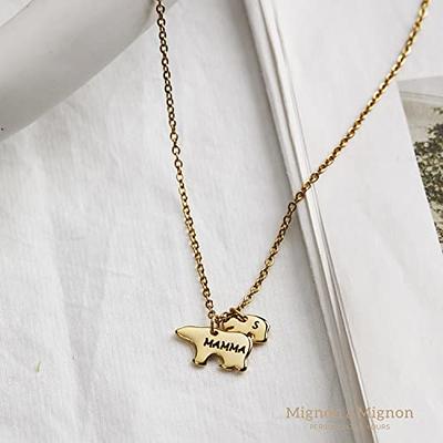 Mama Bear Bar Necklace Moma Bear Momma Bear Mama Bear Gift for Mom