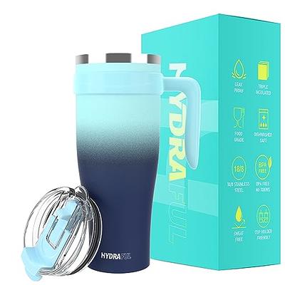 REDUCE Cold1 50 oz Reusable Mug Tumbler with Handle -  Insulated Stainless Steel Water Bottle for Home, Office and Gym; Straw or  Leakproof Flip Lid, Keeps Drinks Ice Cold All