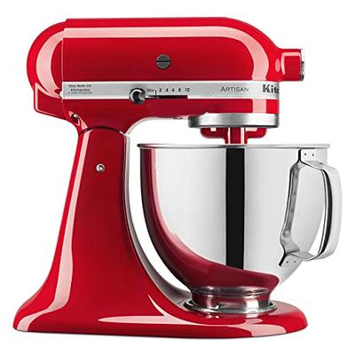 Cooklee 6-in-1 Stand Mixer, 8.5 qt. Multifunctional Electric Kitchen Mixer with 9 Accessories for Most Home Cooks, Sm-1507bm, Ruby Red