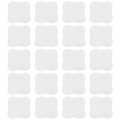 40 Pieces Soothing Gel Pads Hydrogel Reusable Nipple Pads