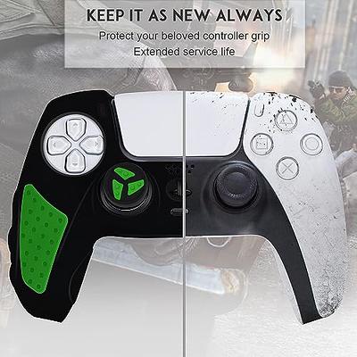 SIKEMAY PS5 Controller Skin, Anti-Slip Thicken Silicone Protective Cover  Case Perfectly Compatible with Playstation 5 Dualsense Controller Grip with 10  x Thumb Grip Caps (Black-Green) - Yahoo Shopping