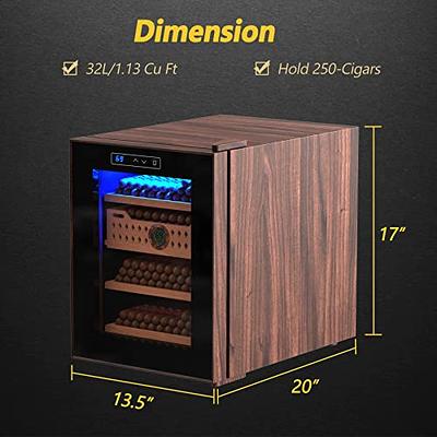 Hygrometer for Cigar Mini Wine Cabinet Cigars Humidor Hygrometer