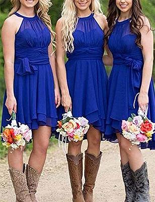 Cowgirl Short Bridesmaids Dresses