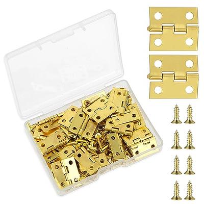 MroMax 50Pcs Metal Brad Fasteners Mini Pull Ring Handle DIY Crafts  Decoration for Decorative Jewelry Box Chest Drawer Cabinet or Small  Journals Bronze