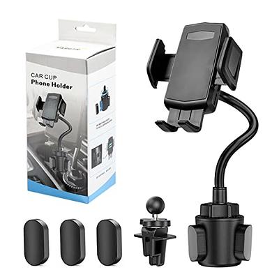  Ockivs Cup Holder Phone Mount for Car, Upgrade 2-in-1