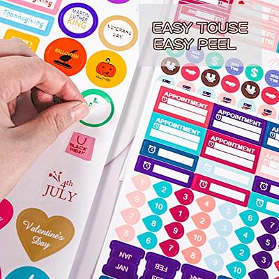 JHGCVX Planner Stickers,2100+ Budget Planner Aesthetic Stickers (36 Sheets)  Seasonal Monthly Decorative Planner Stickers Set for Bullet Journals,Daily  to-do List,Business,Fitness,Calendars - Yahoo Shopping