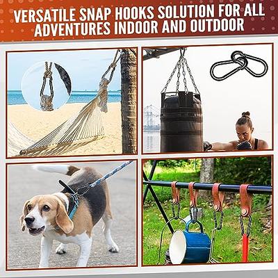 20 pcs Heavy Duty Swivel Snap Hooks Dog Leash Outdoor Hooks Pet 