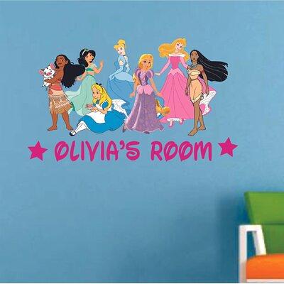 Decorative vinyl and stickers disney princesses