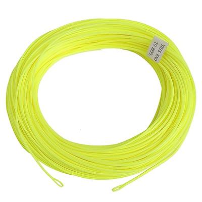 Kylebooker Floating 100FT Fly Fishing Line Weight Forward Design with Welded  Loop(Fluo Yellow, WF8F-100FT) - Yahoo Shopping