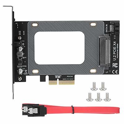 StarTech.com M.2. PCI-e NVMe to U.2 (SFF-8639) Adapter - Not Compatible  with SATA Drives or SAS Controllers - For M.2 PCIe NVMe SSDs - PCIe M.2  Drive