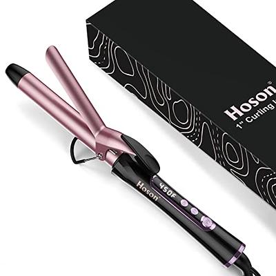 janelove 5 in 1 Wand Curling Iron Set, Ceramic Hair Curling Iron(0.35”-1.25”),  Hair Curler for All Hairstyle, with Adjustable Temperature Dual Voltage,  Instant Heat up, with Glove & 2 Hair Clips(Gold) - Yahoo Shopping