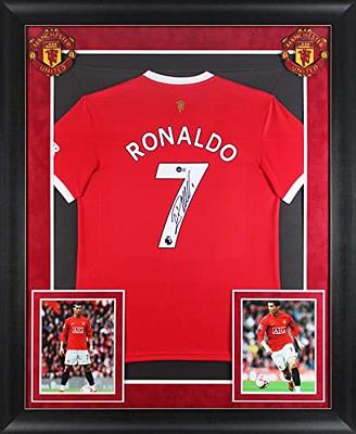 Cristiano Ronaldo Manchester United Fanatics Authentic Autographed Red  adidas 2021 Jersey