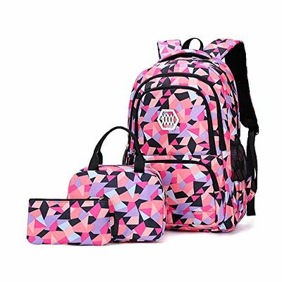 School Backpacks Lunch Box Girl, Elementary Girl School Backpack