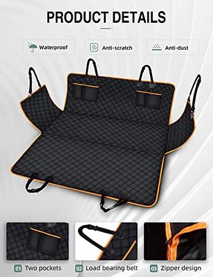 Laadd Back Seat Extender for Dog, Car Seat Cover Back Seat Hard