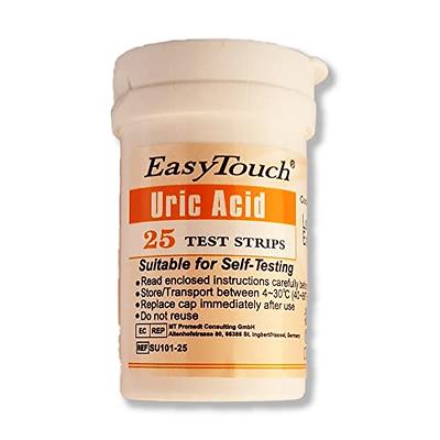 EasyTouch Blood Uric Acid Test Strips - 25 Test Strips Refill - for Easy  Touch GCHb Meter - Yahoo Shopping