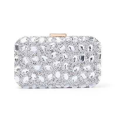 Trend Overseas Girls/Women Party gift Bridal Silver White Metal bag, brass  clutch,Vintage antique ethnic clutch, metal purse, : Amazon.in: Fashion