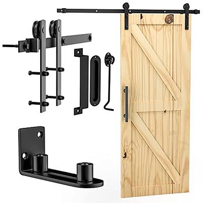  LTIYITL 6ft Bi-Folding Sliding Barn Door Hardware