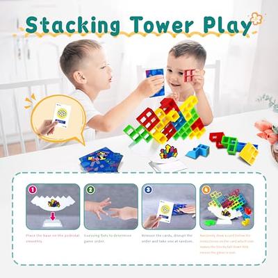 Stacking Blocks The Balance Game, Board Games For Kids & Adults Tower  Balancing Stacking Toys Building Blocks For Family Games, Parties, Travel  Line Game - Temu