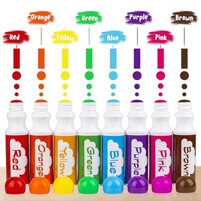 sunacme Washable Dot Markers for Toddlers Kids Preschool, 12-pack Dot Markers  Set/Bingo Daubers Dabbers Dauber for Kids