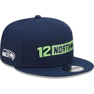 Seattle Seahawks New Era Infant Mini Fan Beanie - College Navy