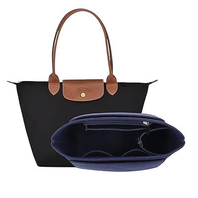 For Longchamp Bag Organiser Handbag Bag in Bag Can Customised Felt Insert  Bag Multi Compartments | Shopee Singapore