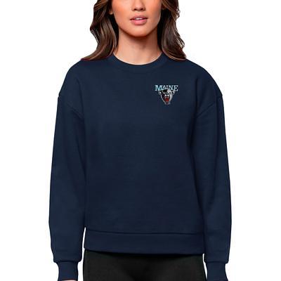 San Francisco 49ers Antigua Women's Victory Crewneck Pullover Sweatshirt -  Black