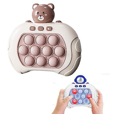 Quick Push Bubble Competitive Game Console Series, Pocket Handheld Games,  Quick Push Game Toys, Children's Breakout Speed Push Game Machine