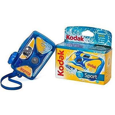 Kodak FunSaver Disposable Camera 800 ISO 35mm with Flash 27 Exposures Plus  100% Silicone Wrist Band and a Microfiber Cleaning Cloth… (3 Pack)
