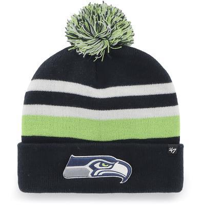 Men's '47 Royal Seattle Seahawks Legacy Bering Cuffed Knit Hat with Pom