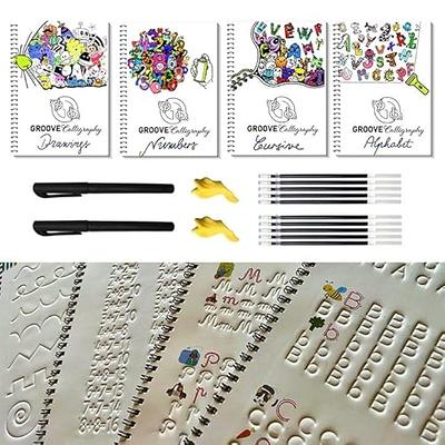  Groove Calligraphy Reusable Magic Copybook Learn to