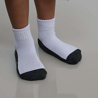 6 Pairs Non Slip Grip Socks Baby Boys Girls Non Skid Soles Socks
