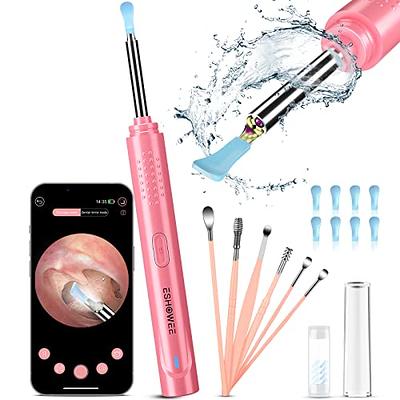 Ear Wax Removal,Ear Cleaner Kit with 1080P,Ear Wax Removal Tool with Camera, Otoscope with Light,Ear Cleaning Tool for iPhone, iPad, Android  Phones(Pink) - Yahoo Shopping
