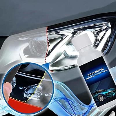 DASHENRAN Yearpapier Headlight Restore, Innovative Headlight Repair Polish  Spray, Keep Clear Headlight Coating (50ml, 2pcs) - Yahoo Shopping