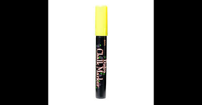 Uchida Fine Point Bistro Chalk Marker - Fluorescent Yellow