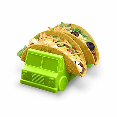 Colorful Taco Holder Premium Large Taco Tray Plates Pp Taco - Temu