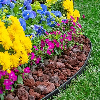 60 ft. No-Dig Plastic Landscape Edging Kit