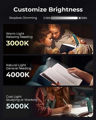 86lux LED Neck Reading Light, Book Light for Reading in Bed, 3 Colors, Long  Lasting, Hands Free, Flexible Soft Lightweight Arms, Neck Lamps Perfect for  Reading, Knitting, Crafting, Camping 