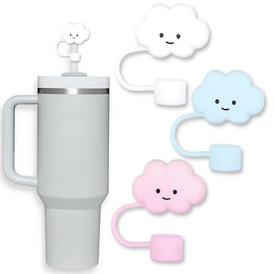 5 Pack Compatible with Stanley 30&40 Oz Tumbler, 10mm Cloud Shape Straw  Covers Cap, Cute Silicone Cloud Straw Covers, Straw Protectors, Soft  Silicone