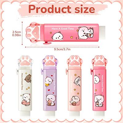 Supplies Art Pencil Erasers Writing Drawing Eraser Push Pull Eraser Cat  Claw Jelly Eraser – the best products in the Joom Geek online store