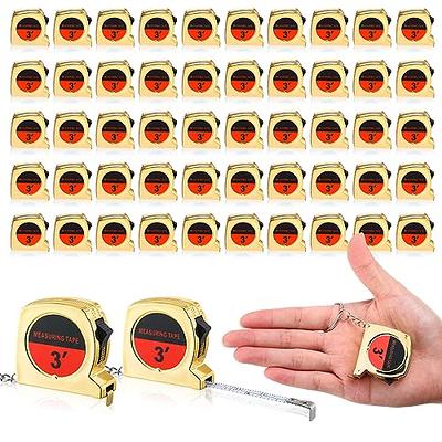 6 Pack Tape Measures, Measuring Tape Retractable,Measurement Tape with  Fractions,Self Lock Power Tape Measures Retractable 25FT/16FT/10FT  (10FT&16FT&25FT, Orange, 3) 