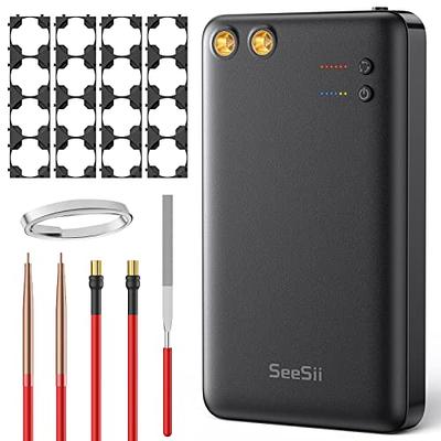 Battery Spot Welder, Seesii 6 Gear Adjustable Portable Spot Welder